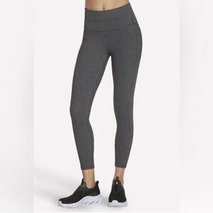 Skechers GO WALK HW 7/8 Legging- Dark Gray Size XS